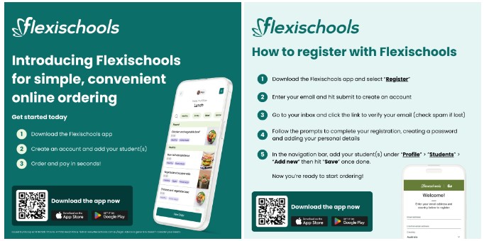 How to register with Flexischools